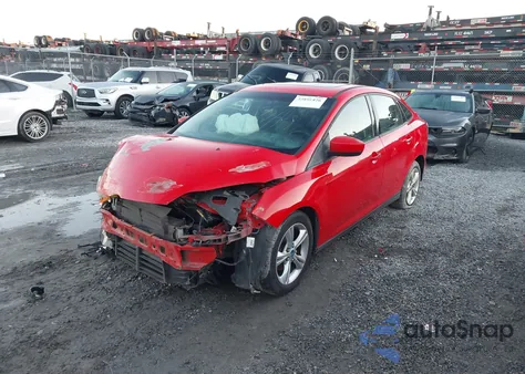 2012 Ford Focus Se из США, поврежденный, VIN 1FAHP3F25CL360253